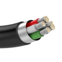 Kabel Ugreen US132 USB–mini USB 480 Mbps 3 m černý