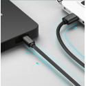 Kabel Ugreen US132 USB–mini USB 480 Mbps 3 m černý