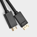 Ugreen DP101 10202 DisplayPort → HDMI kabel 4K 30 Hz černý