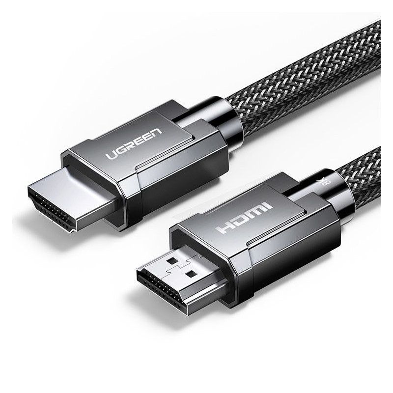 Kabel UGREEN HDMI 2.1 8K 60 Hz / 4K 120 Hz HD135 70321 pro TV - šedý