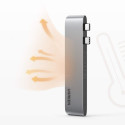 Ugreen 60559 HUB USB-C PD 100W pro MacBook Pro/Air – šedá