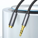 Kabel Ugreen AV118 10592 3,5mm 1 m - stříbrná