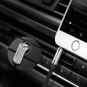 Ugreen AUX audio kabel 3,5 mm 2 m stříbrná