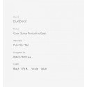 DUX DUCIS Copa Odolný hybridní obal pro iPad 10,2" (7/8/9 gen.), růžový