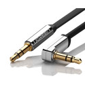 Ugreen AUX audio kabel 3,5 mm 2 m stříbrná