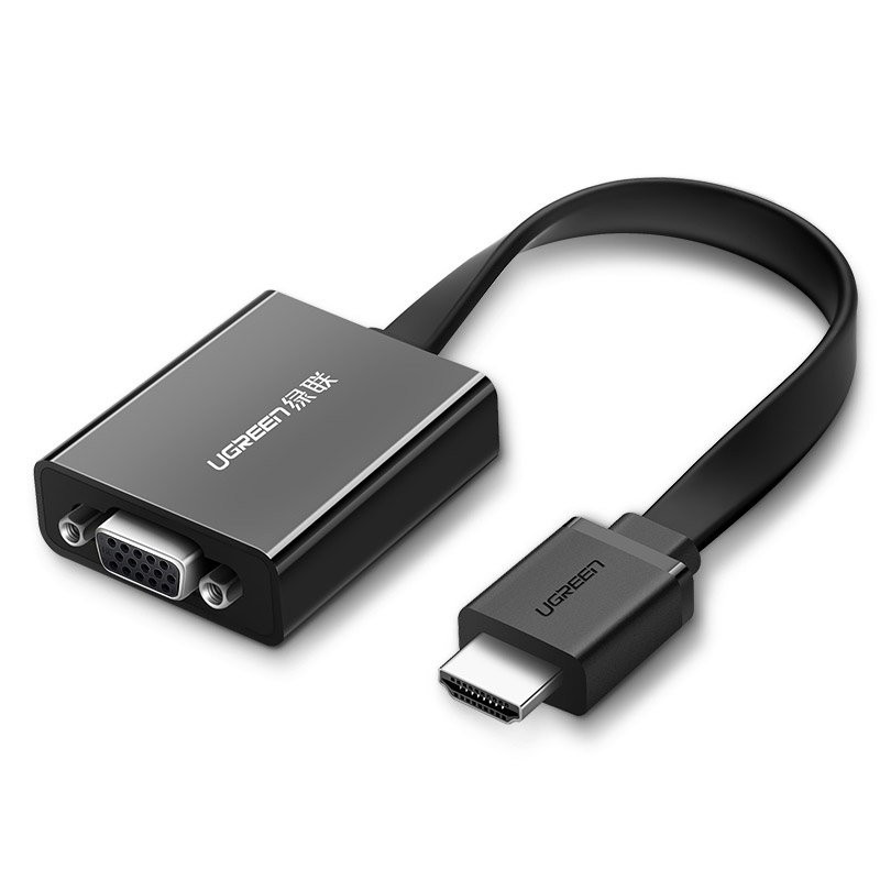 Adaptér HDMI na VGA UGREEN pro TV / monitor - černý