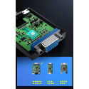 Adaptér HDMI na VGA UGREEN s audio 3,5mm - černý