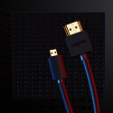 Ugreen HDMI – micro HDMI 2.0 kabel 4K 60Hz 1,5 m černý