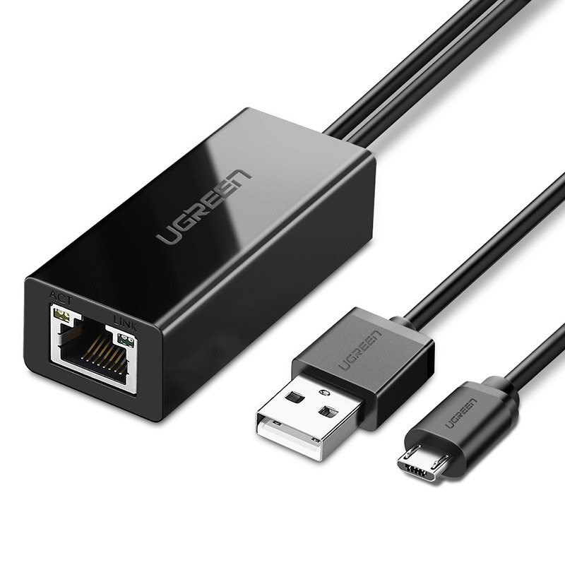 Síťová karta UGREEN 30985 pro Chromecast - black