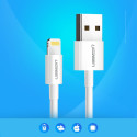 Ugreen US155 20728 kabel USB-A / Lightning MFi 1 m - bílá