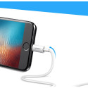 Ugreen US155 20728 kabel USB-A / Lightning MFi 1 m - bílá