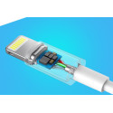 Ugreen US155 20728 kabel USB-A / Lightning MFi 1 m - bílá