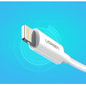 Ugreen US155 20728 kabel USB-A / Lightning MFi 1 m - bílá