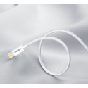 Ugreen US155 20728 kabel USB-A / Lightning MFi 1 m - bílá