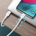 Kabel Ugreen US171 USB-C na Lightning 20W - white