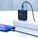 Ugreen US288 60125 kabel USB-A / USB-C QC 3.0 3A 0,5 m - šedá