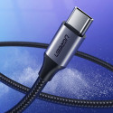 Ugreen US288 60125 kabel USB-A / USB-C QC 3.0 3A 0,5 m - šedá