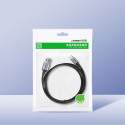 Ugreen US288 60125 kabel USB-A / USB-C QC 3.0 3A 0,5 m - šedá