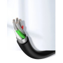 UGREEN US287 60116 USB-A / USB-C kabel 2A 1m – černý