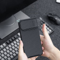 Kryt Nillkin Synthetic Fiber S pro iPhone 14 - černý