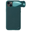 Kryt Nillkin CamShield Leather S iPhone 14 Plus zelená