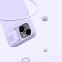 Kryt Nillkin CAMSHIELD Silky pro iPhone 14 Plus - fialová