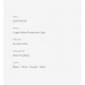 DUX DUCIS Copa Odolný hybridní obal pro iPad 10,9" (10.gen./2022), modrý