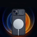 Nillkin CamShield Pro kryt s MagSafe pro iPhone 14 Plus - modrá