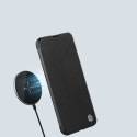 Pouzdro Nillkin QIN CLOTH PRO pro iPhone 14 Plus – šedá