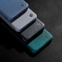 Pouzdro Nillkin QIN CLOTH PRO pro iPhone 14 Plus – šedá