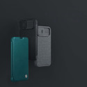 Pouzdro NILLKIN QIN CLOTH PRO pro iPhone 14 Plus - modrá