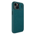Nillkin QIN LEATHER PRO pro iPhone 14 Plus – zelené
