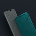 Nillkin QIN LEATHER PRO pro iPhone 14 Plus – zelené