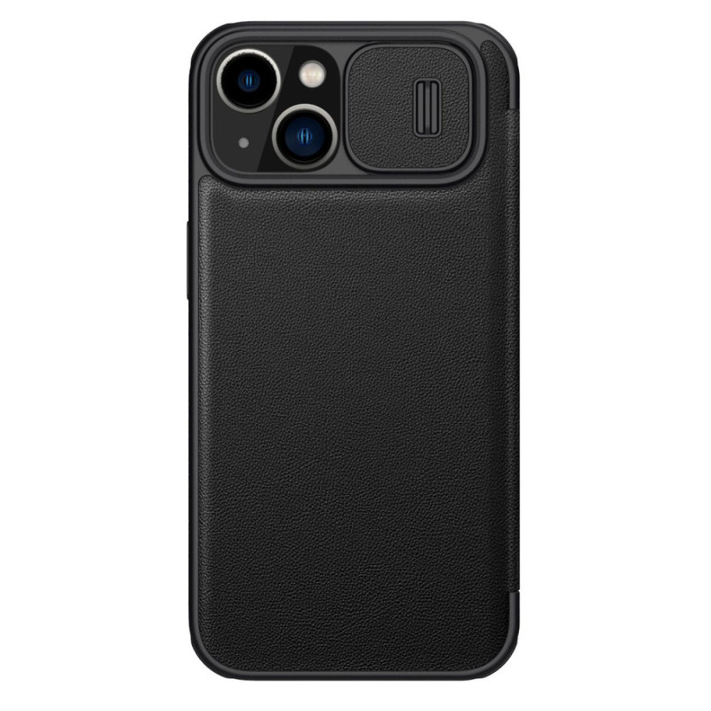 Kryt NILLKIN QIN LEATHER PRO pro iPhone 14 Plus - černý