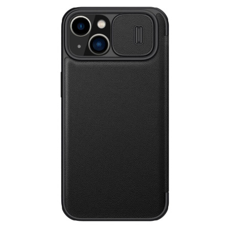 Nillkin Qin Leather Pro kryt iPhone 14 Plus černý