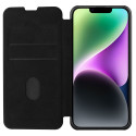 Nillkin Qin Leather Pro kryt iPhone 14 Plus černý