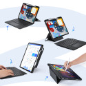 Dux Ducis DK Series pouzdro s Bluetooth klávesnicí pro Apple iPad Pro 12.9" (2020 / 2021 / 2022) – černé