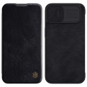 Pouzdro Nillkin Qin Leather Pro pro iPhone 14 Plus černé