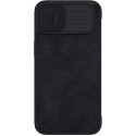 Pouzdro Nillkin Qin Leather Pro pro iPhone 14 Plus černé