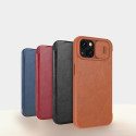 Pouzdro Nillkin Qin Leather Pro pro iPhone 14 Plus černé