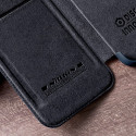 Pouzdro Nillkin Qin Leather Pro pro iPhone 14 Plus černé