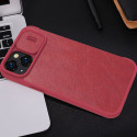 Pouzdro Nillkin Qin Leather Pro pro iPhone 14 Plus černé