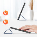 Dux Ducis Domo pouzdro pro iPad 10.9'' (2022, 10. generace) – chytré pouzdro se stojánkem, modré