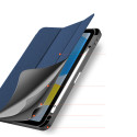 Dux Ducis Domo pouzdro pro iPad 10.9'' (2022, 10. generace) – chytré pouzdro se stojánkem, modré