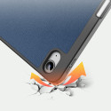 Dux Ducis Domo pouzdro pro iPad 10.9'' (2022, 10. generace) – chytré pouzdro se stojánkem, modré