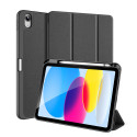 Dux Ducis Domo pouzdro pro iPad 10.9" (2022, 10. generace) – chytré pouzdro se stojánkem, černé