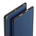 Dux Ducis Domo pouzdro s přední klopou a funkcí Smart Sleep pro iPad 10.2" (7. / 8. / 9. generace) – modré