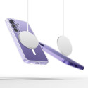 Kryt Tech-Protect FLEXAIR HYBRID MagSafe Galaxy S25 čirá