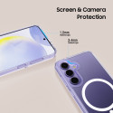 Kryt Tech-Protect FLEXAIR HYBRID MagSafe Galaxy S25 čirá