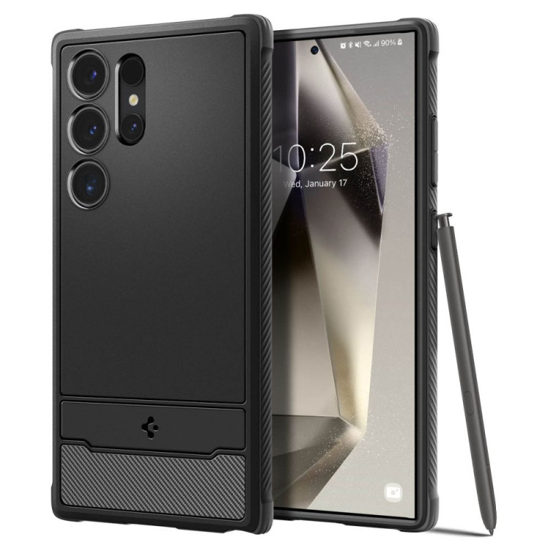 Kryt Spigen RUGGED ARMOR pro Galaxy S24 Ultra - matná černá